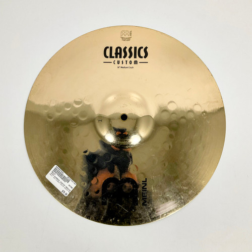 Vist Large View of Product Image Which is Used Meinl 16IN Classic Custom Medium Crash Cymbal