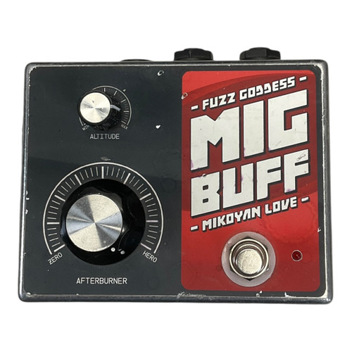 Vist Large View of Product Image Which is Used Fuzz Goddess Mig Buff Fuzz Pedal