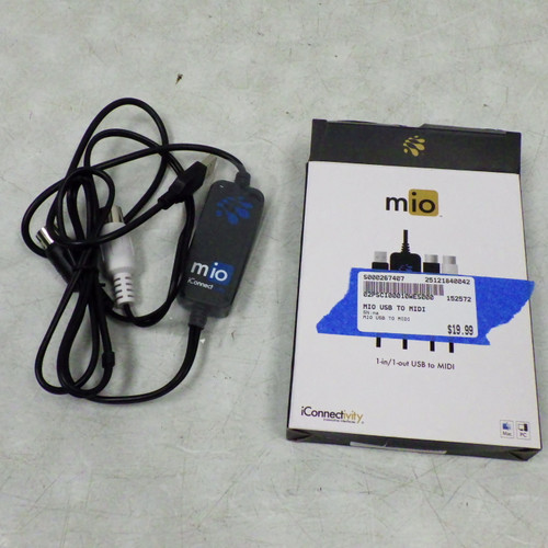 Vist Large View of Product Image Which is Used Mio Usb to Midi Computer Interface 1 A/D Recording Inputs