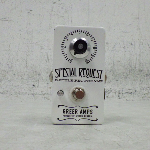 Vist Large View of Product Image Which is Used Greer Amps Special Request Overdrive Pedal