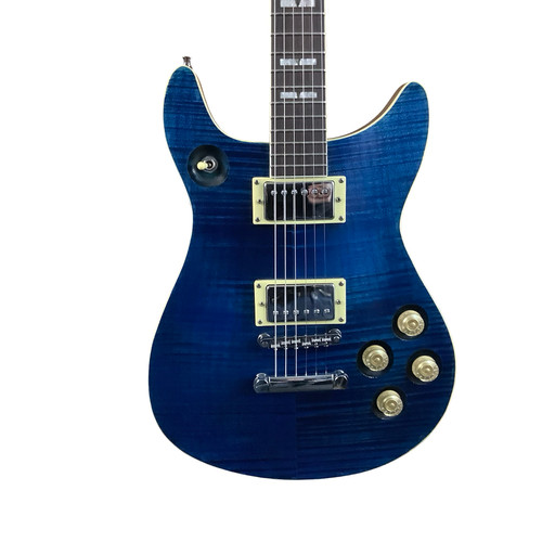 Vist Large View of Product Image Which is Used DEGROSE ELECTRIC Electric Guitar Blue 6-String
