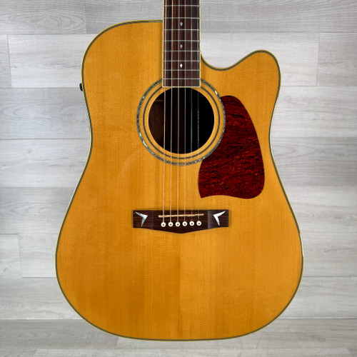 Vist Large View of Product Image Which is Used Ibanez AW300CE Acoustic-electric Guitar - Natural