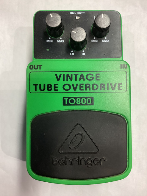 Vist Large View of Product Image Which is Used Behringer TO800 VINTAGE TUBE OVERDRIVE Overdrive Pedal