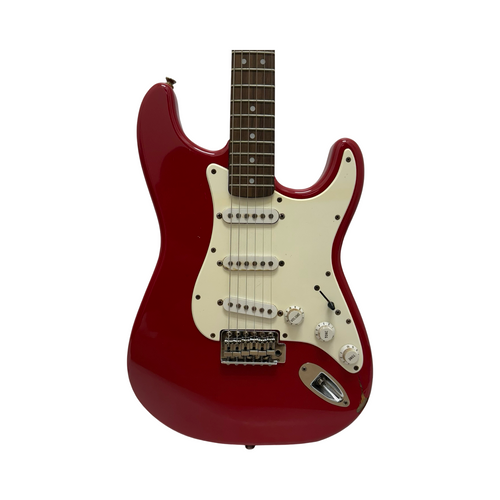 Vist Large View of Product Image Which is Used Fender STARCASTER ELECTRIC GUITAR S Type Electric Guitar Red 6-String