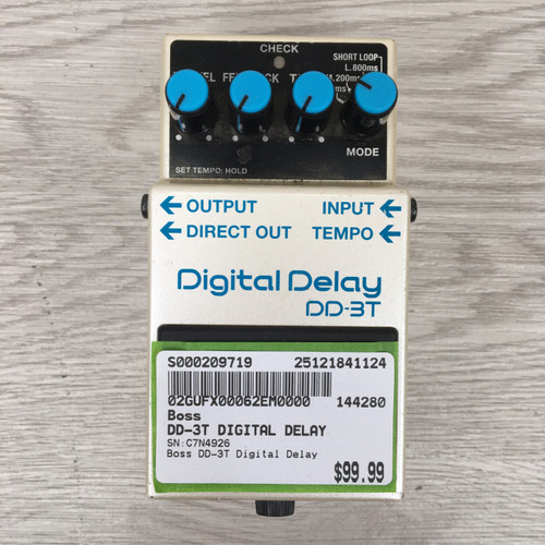 Vist Large View of Product Image Which is Used Boss DD-3T DIGITAL DELAY Delay Pedal