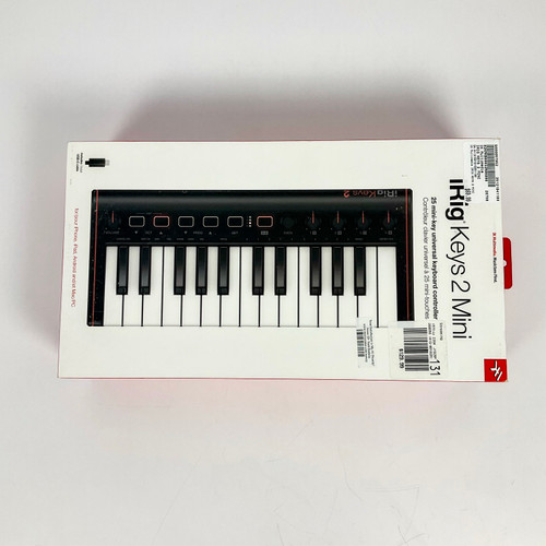 Vist Large View of Product Image Which is Used IK Multimedia Irig Keys 2 Mini Keyboard 25-Key