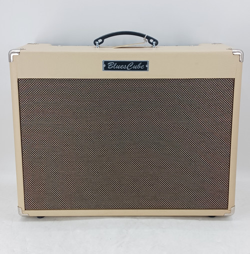 Vist Large View of Product Image Which is Used Roland BLUES CUBE ARTIST 112 W/FS + NY BLUES 1 x 12 Solid State Amplifier 1 x 12