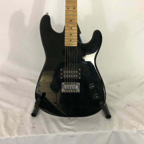 Vist Large View of Product Image Which is Used Davison SINGLE HUM S Type Electric Guitar Black 6-String