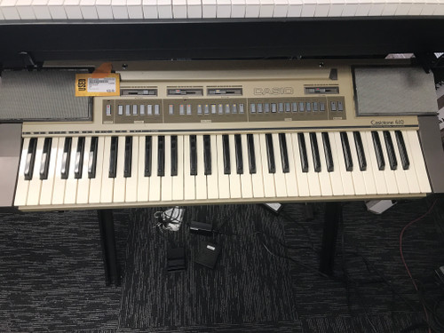 Vist Large View of Product Image Which is Used Casiotone 610 Vintage 49-Key Synthesizer 49-Key