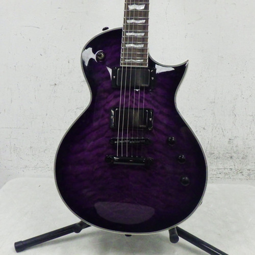 Vist Large View of Product Image Which is Used Ltd Ec-1000 Deluxe Lp Type Electric Guitar Purple 6-String
