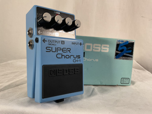 Vist Large View of Product Image Which is Used Boss CH-1 SUPER CHORUS Chorus Pedal