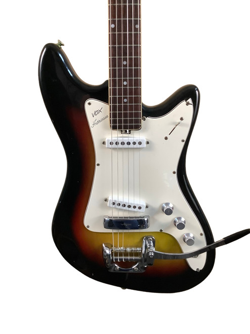 Vist Large View of Product Image Which is Used Vox HURRICANE Vintage S Type Electric Guitar Sunburst 6-String
