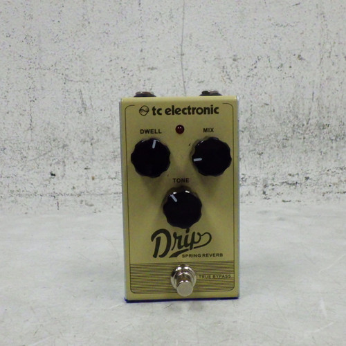 Vist Large View of Product Image Which is Used Tc Electronic Drip Spring Reverb  Pedal