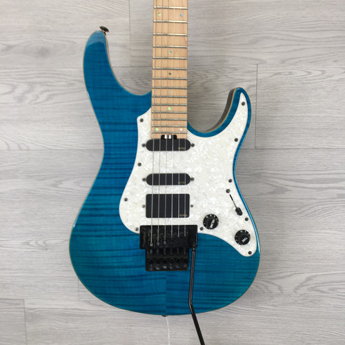 Vist Large View of Product Image Which is Used LTD SN-1000 FR S Type Electric Guitar Blue 6-String