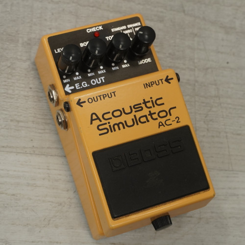 Vist Large View of Product Image Which is Used Boss AC-2 Acoustic Simulator Guitar Effects Pedal
