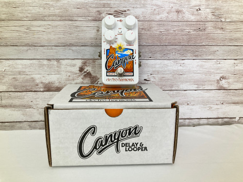 Vist Large View of Product Image Which is Used Electro Harmonix (E/H) CANYON Reverb Pedal