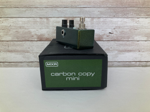 Vist Large View of Product Image Which is Used MXR CARBON COPY MINI Delay Pedal