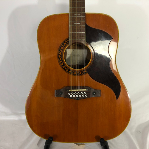 Vist Large View of Product Image Which is Used EKO MODELLO 12 STRING Vintage Laminate Top Acoustic Guitar Wood