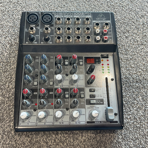 Vist Large View of Product Image Which is Used BEHRINGER XENYX 1002FX Compact Mixer