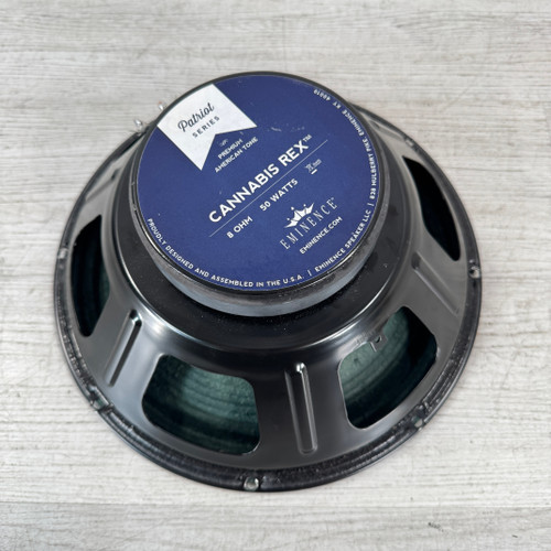 Vist Large View of Product Image Which is Used Eminence Cannabis Rex - 12-inch 50-watt Guitar Speaker - 8 Ohm