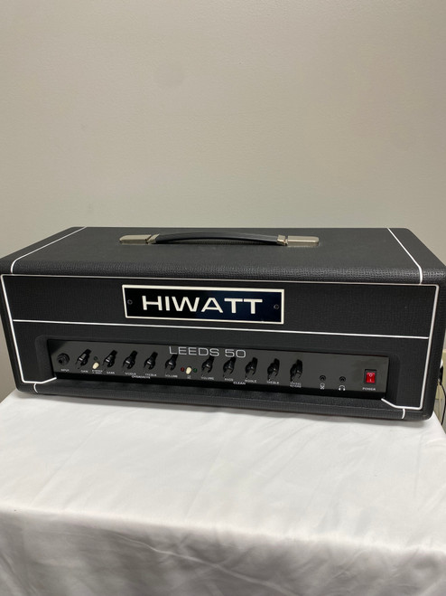 Vist Large View of Product Image Which is Used Hiwatt LEEDS 50 AMP HEAD Solid State Guitar Head