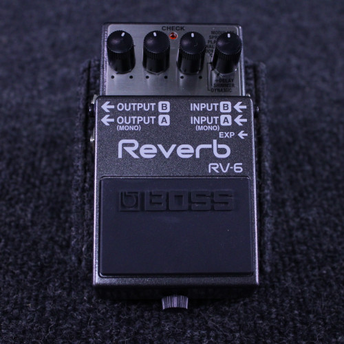 Vist Large View of Product Image Which is Used Boss RV-6 REVERB PEDAL Reverb Pedal