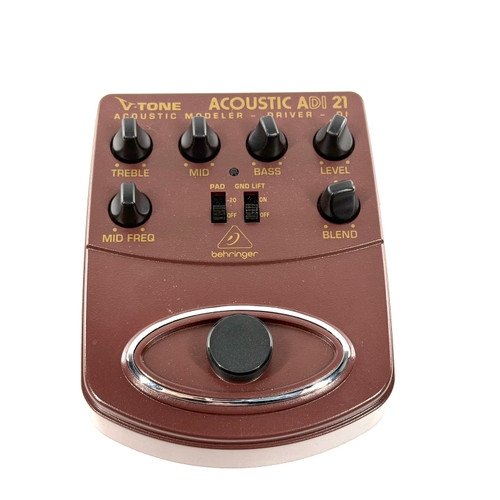 Vist Large View of Product Image Which is Used Behringer V-Tone ADI 21 Amp Modeling Pedal