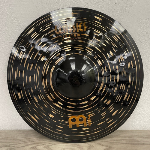 Vist Large View of Product Image Which is Used - Meinl 14IN CLASSICS CUSTOM DARK HI HATS - Hi Hat Cymbals 14"