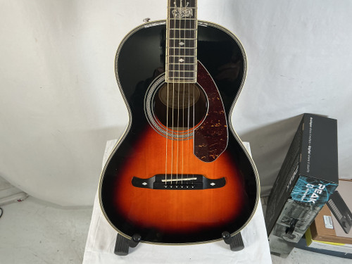 Vist Large View of Product Image Which is Used Fender RON EMORY LOYALTY JR SB Solid Top Acoustic Guitar Sunburst