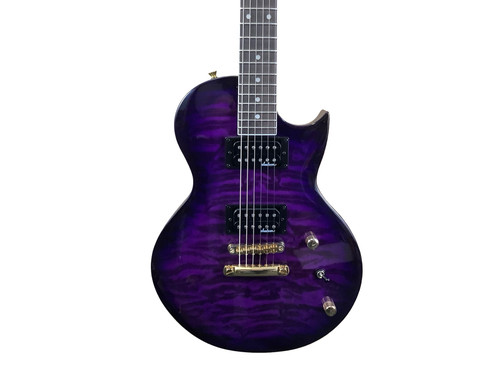 Vist Large View of Product Image Which is Used Jackson MONARCH JS22 GOLD HDW Electric Guitar Purple 6-String