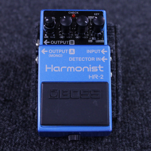 Vist Large View of Product Image Which is Used Boss HR-2 HARMONIST GUITAR PEDAL Harmonizer Pedal