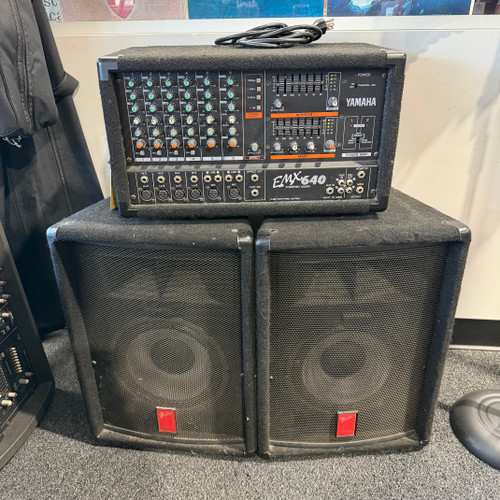 Vist Large View of Product Image Which is Used Yamaha EMX 640 Powered Mixing Head