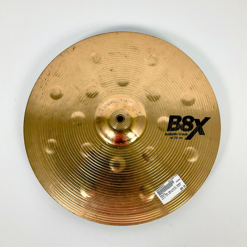 Vist Large View of Product Image Which is Used Sabian 16IN B8X Ballistic Crash Cymbal