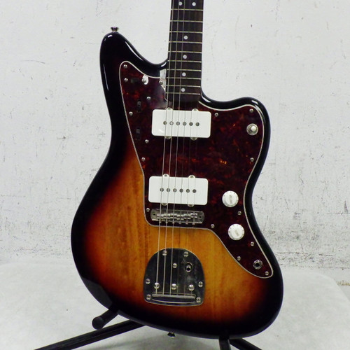 Vist Large View of Product Image Which is Used Squier Classic Vibe 60 S Jazzmaster Offset Double Cutaway Electric Guitar Sunburst 6-String