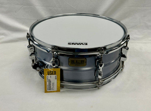 Vist Large View of Product Image Which is Used Tama SLP ALLUMINUM Metal Snare Drum 14''