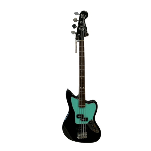 Vist Large View of Product Image Which is Used Squier JAGUAR BASS Bass Guitar Black 4-String