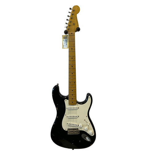 Vist Large View of Product Image Which is Used Nash S-57 MEDIUM RELIC 2014 S Type Electric Guitar Black 6-String