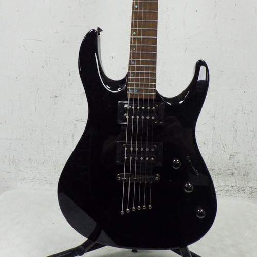Vist Large View of Product Image Which is Used Mitchell MM-100 S Type Electric Guitar Black 6-String