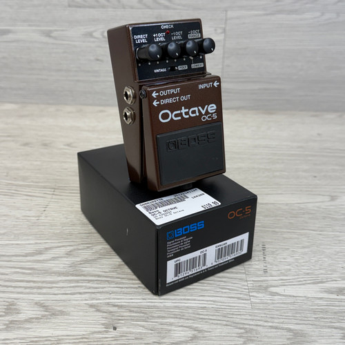Vist Large View of Product Image Which is Used Boss OC-5 OCTAVE Octave Pedal