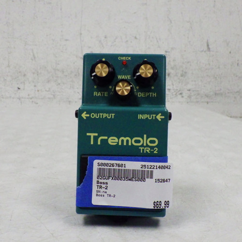 Vist Large View of Product Image Which is Used Boss TR-2 Tremolo Pedal
