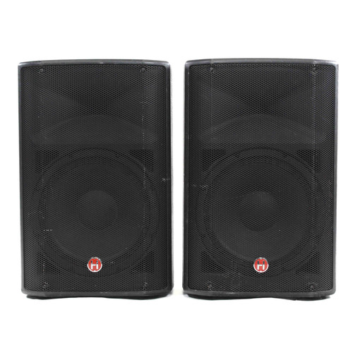 Vist Large View of Product Image Which is Used Harbinger V2212 PAIR Powered Full Range Speaker Cabinet