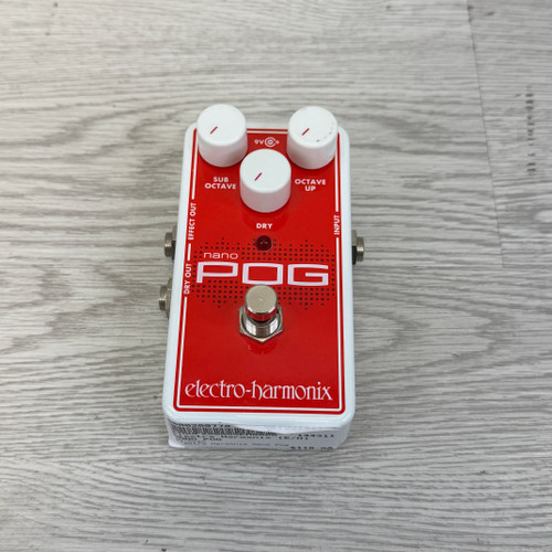 Vist Large View of Product Image Which is Used Electro Harmonix Nano Pog Octave Pedal