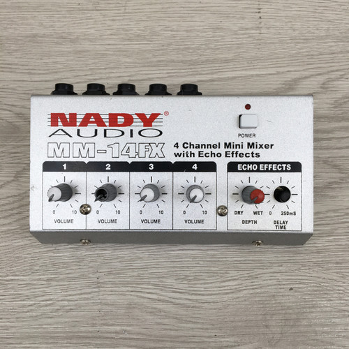 Vist Large View of Product Image Which is Used Nady MM-14FX Compact Mixer