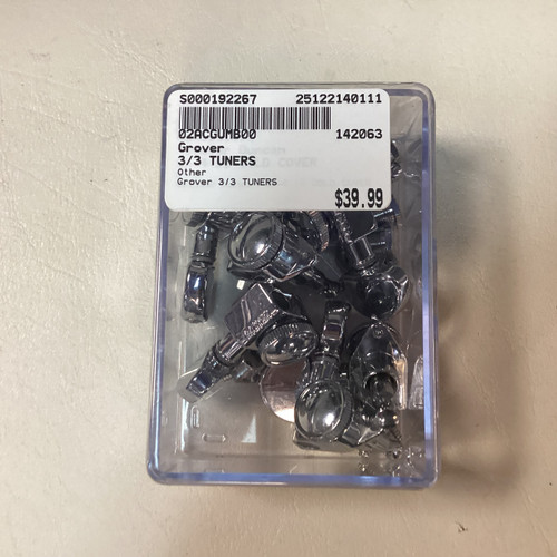 Vist Large View of Product Image Which is Used Grover 3/3 TUNERS Guitar Accessory