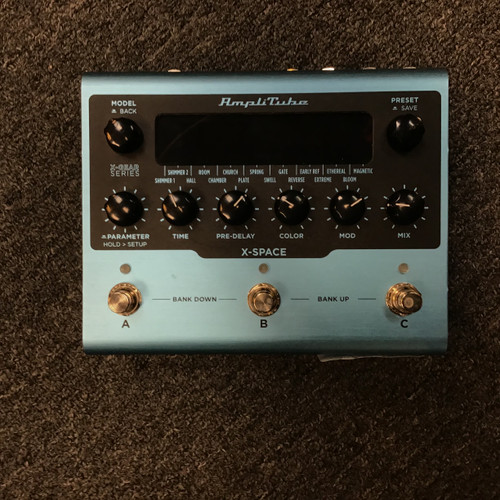 Vist Large View of Product Image Which is Used IK Multimedia AMPLITUDE X-SPACE Reverb Pedal