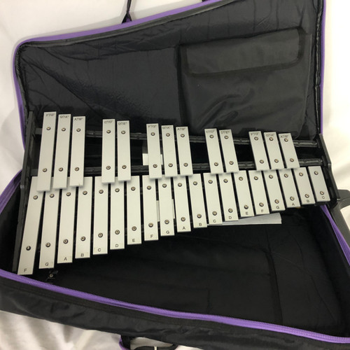 Vist Large View of Product Image Which is Used Yamaha BELL KIT W/ PRACTICE PAD AND STAND Percussion Instrument