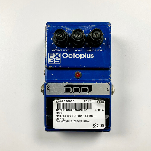 Vist Large View of Product Image Which is Used DOD Octoplus Octave Pedal