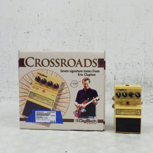 Vist Large View of Product Image Which is Used Digitech Crossroads Pedal Vintage Distortion/overdrive Pedal