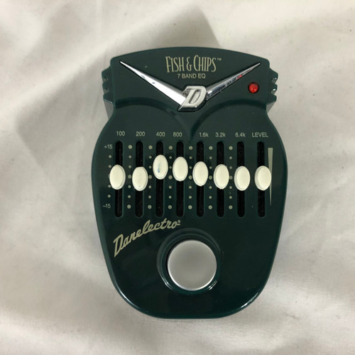 Vist Large View of Product Image Which is Used Danelectro FISH AND CHIPS EQ EQ Pedal