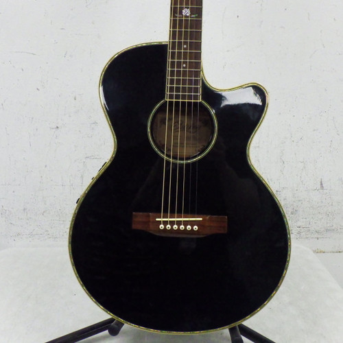 Vist Large View of Product Image Which is Used Copley CA-400E  Acoustic Guitar Black
